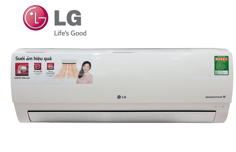 Đánh giá chi tiết điều hòa LG V10 ENP: có chế độ làm lạnh cực nhanh, giảm 5 độ trong 3 phút, tốn ít điện